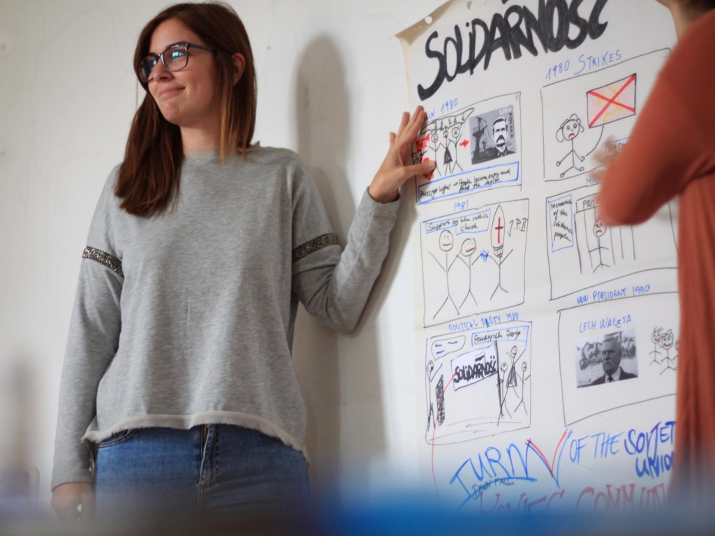 Workshop Marianna Horvath_ IB Polska EVS Volunteers (8)