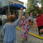 Senioriada 2021 w Tychach - seniorzy z Klubu Seniora Platyna na imprezie - zdjęcia z wydarzenia