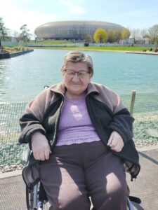 Asystent Osobisty Osoby z Niepełnosprawnościami - podopieczna pani Maria