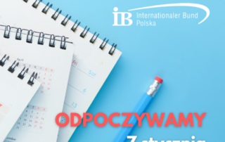 IB Polska - 7 stycznia - odpoczywamy - biura w Krakowie i Tychach nieczynne