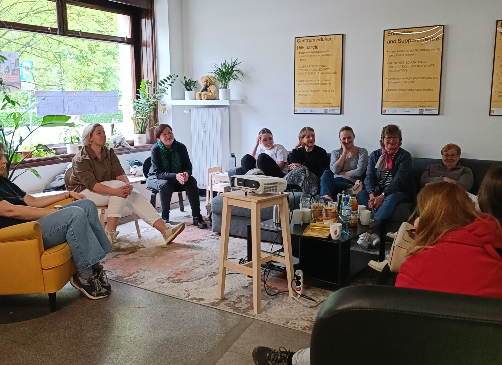 Harmonogram (6.05-12.05.2024) zajęć na os. Górali 24 w Krakowie.