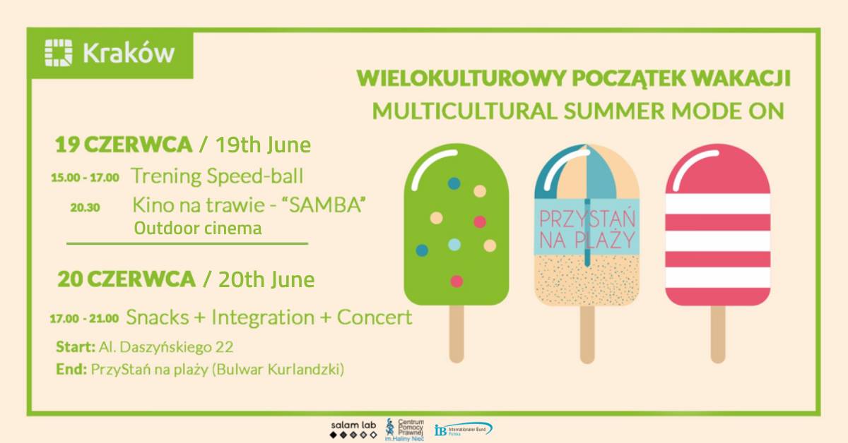 Wielokulturowe Wakacje w Krakowie! Dołącz do nas!