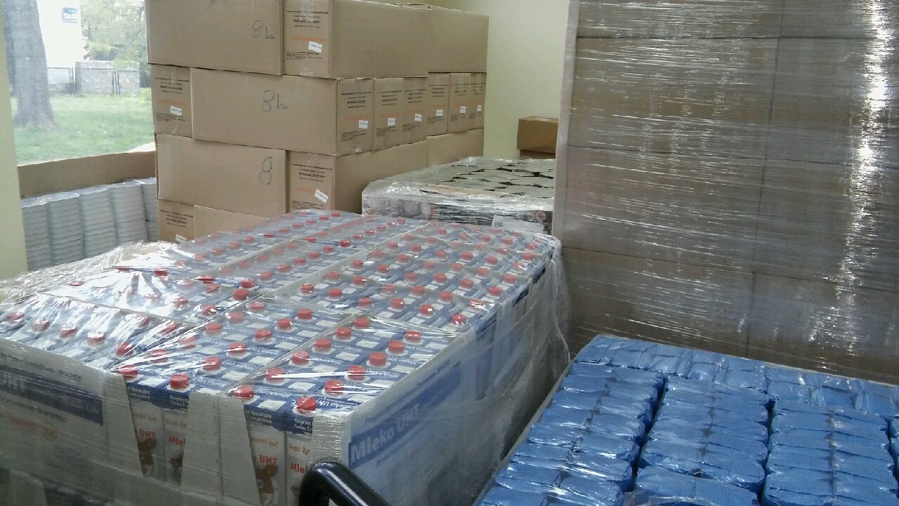 Nasz magazyn żywności w Tychach ciągle pracuje