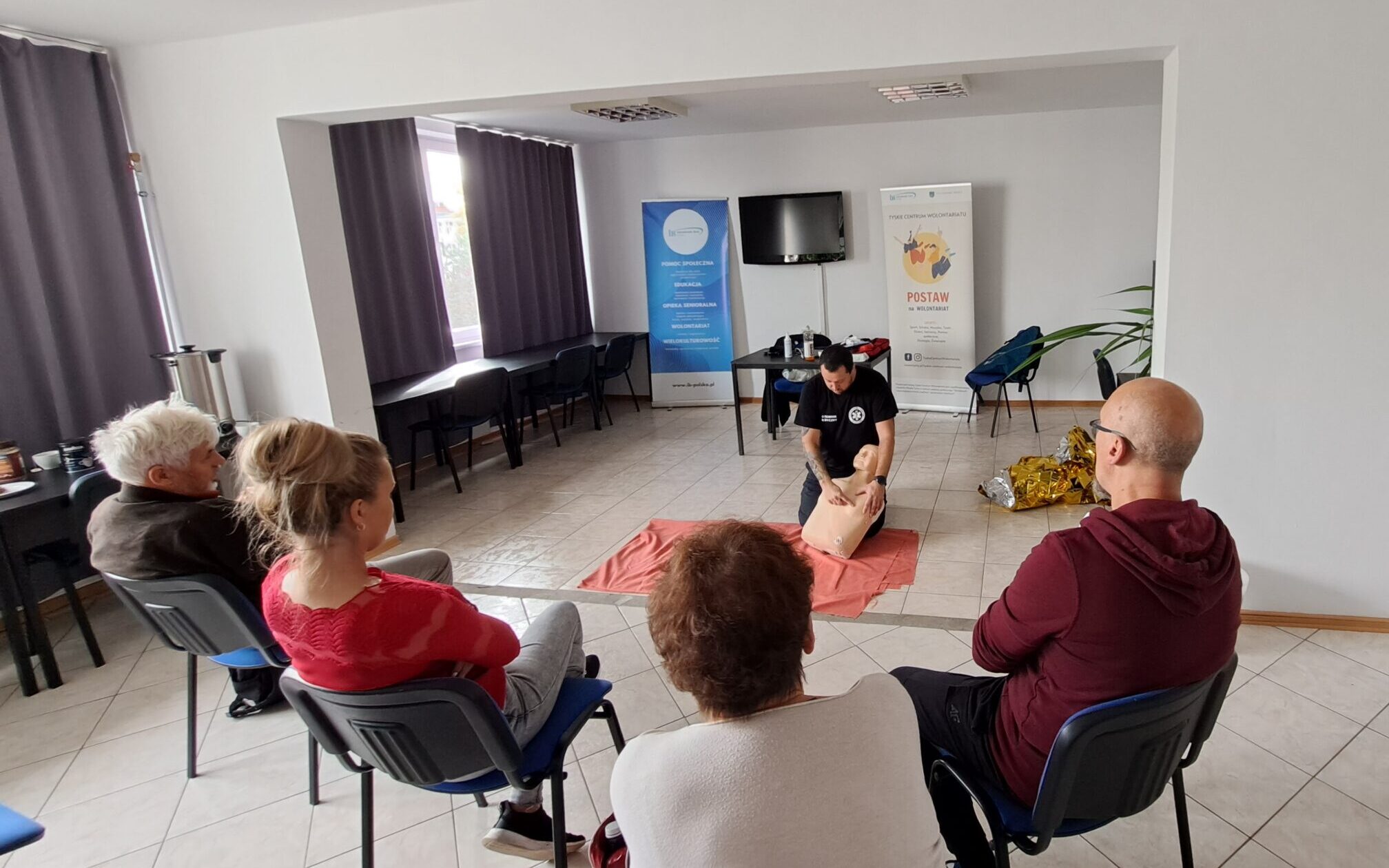 Szkolenie z pierwszej pomocy dla naszych asystentów w Tychach