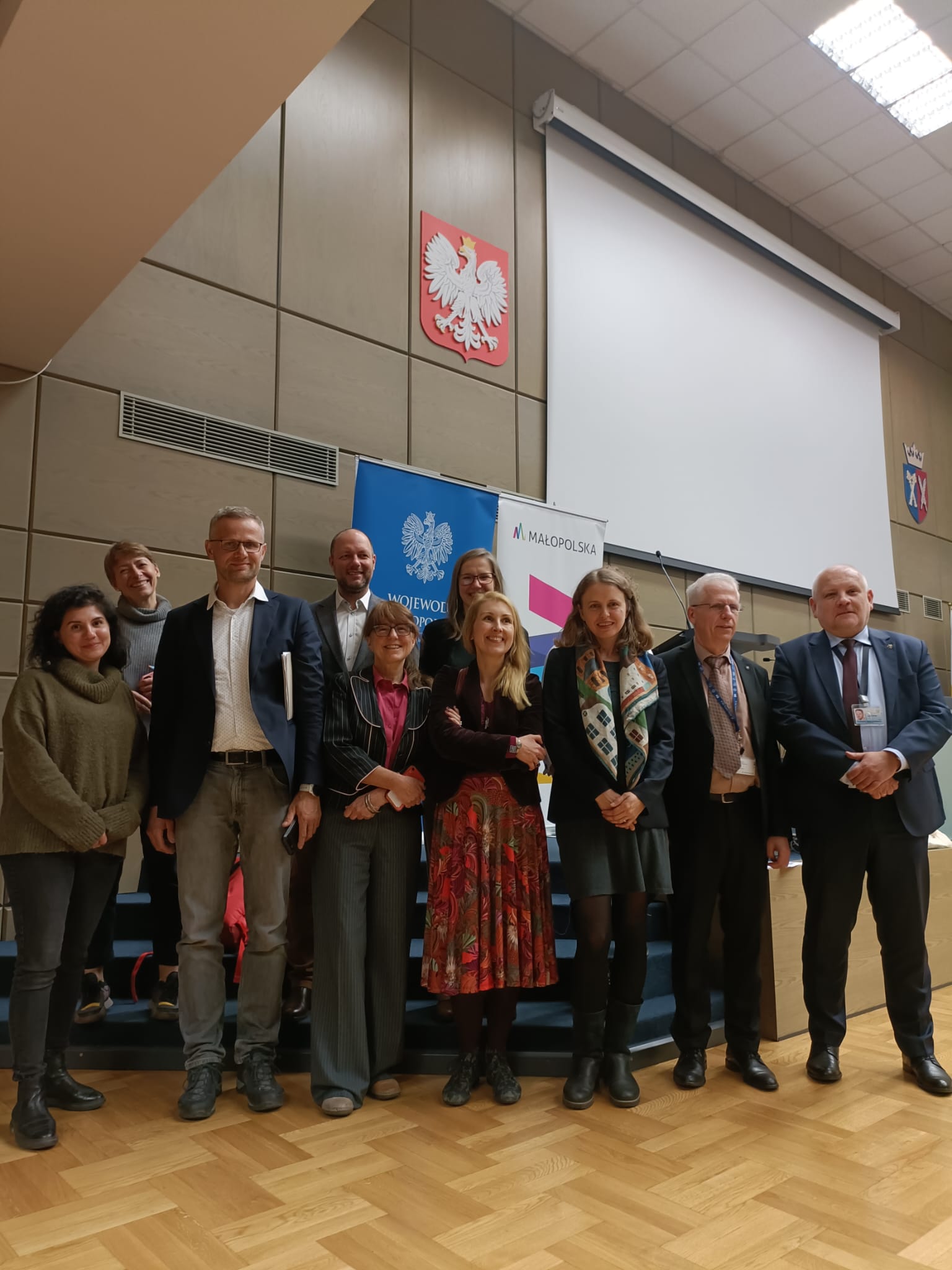 Nasze przedstawicielki na konferencji podsumowującej projekt „Małopolska otwarta”