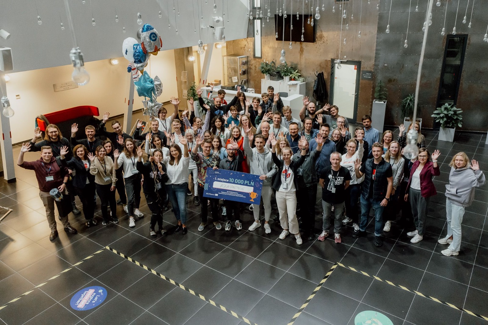 Nasza dyrektorka w jury podczas CASSINI Hackathon!