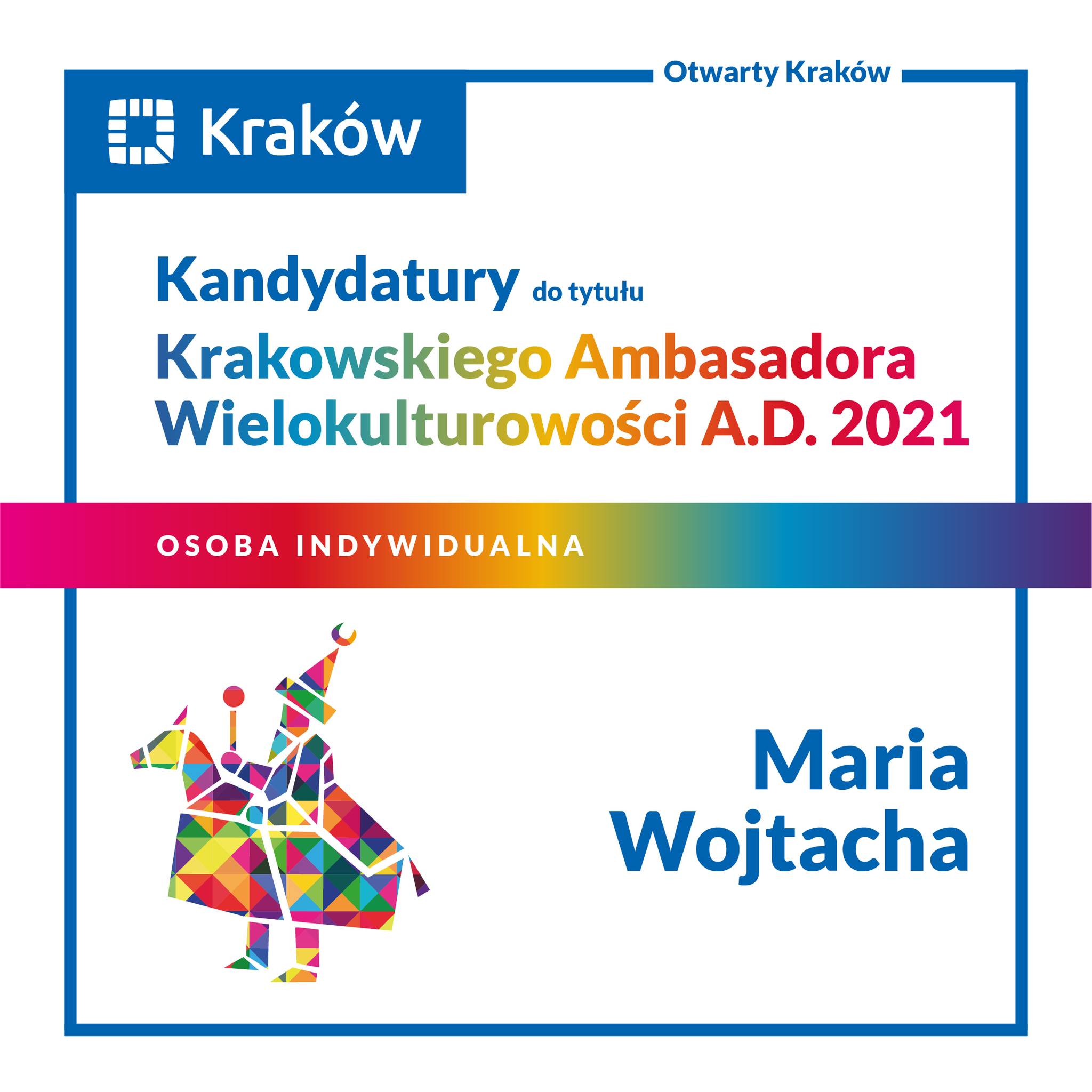 Nasza dyrektor nominowana w plebiscycie Krakowski Ambasador Wielokulturowości!