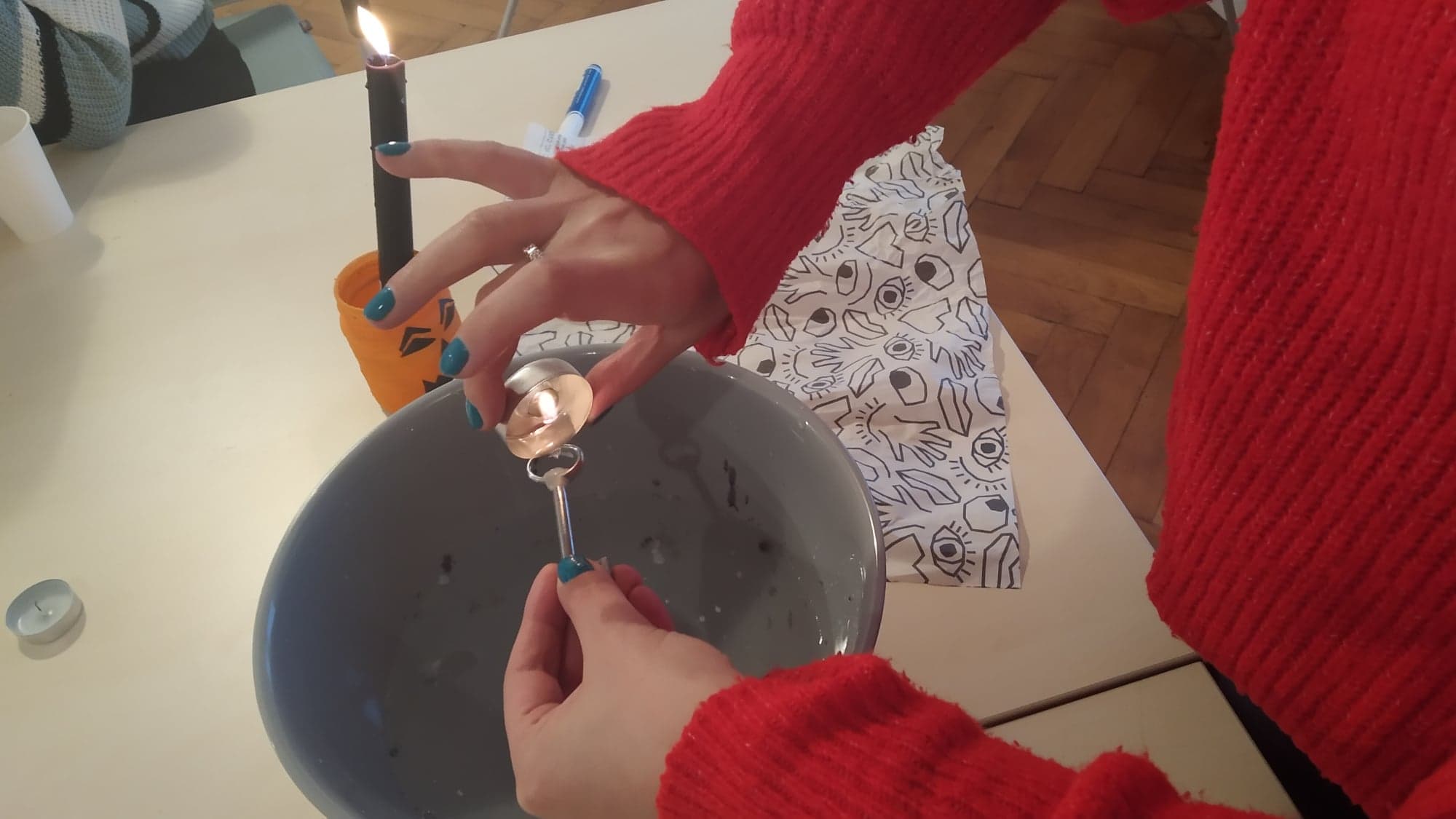 Polskie Andrzejki dla naszych międzynarodowych wolontariuszy!