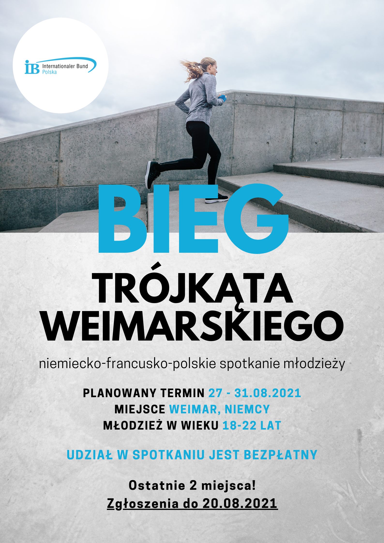 Uwaga! Są jeszcze wolne miejsca na Bieg Trójkąta Weimarskiego!