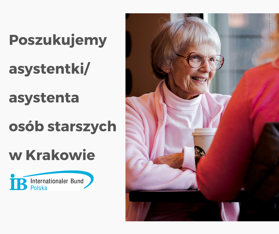 Poszukujemy asystentki/asystenta osób starszych w Krakowie