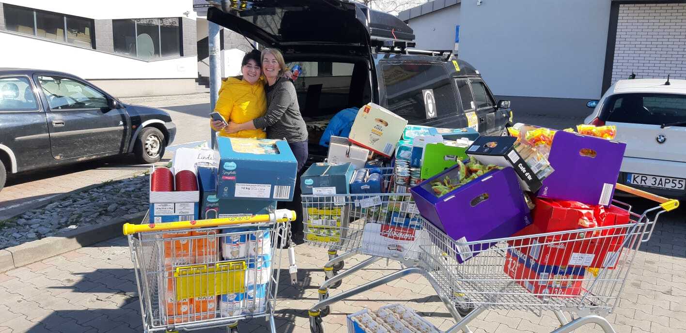 Dziękujemy za dary na rzecz uchodźców z Ukrainy!