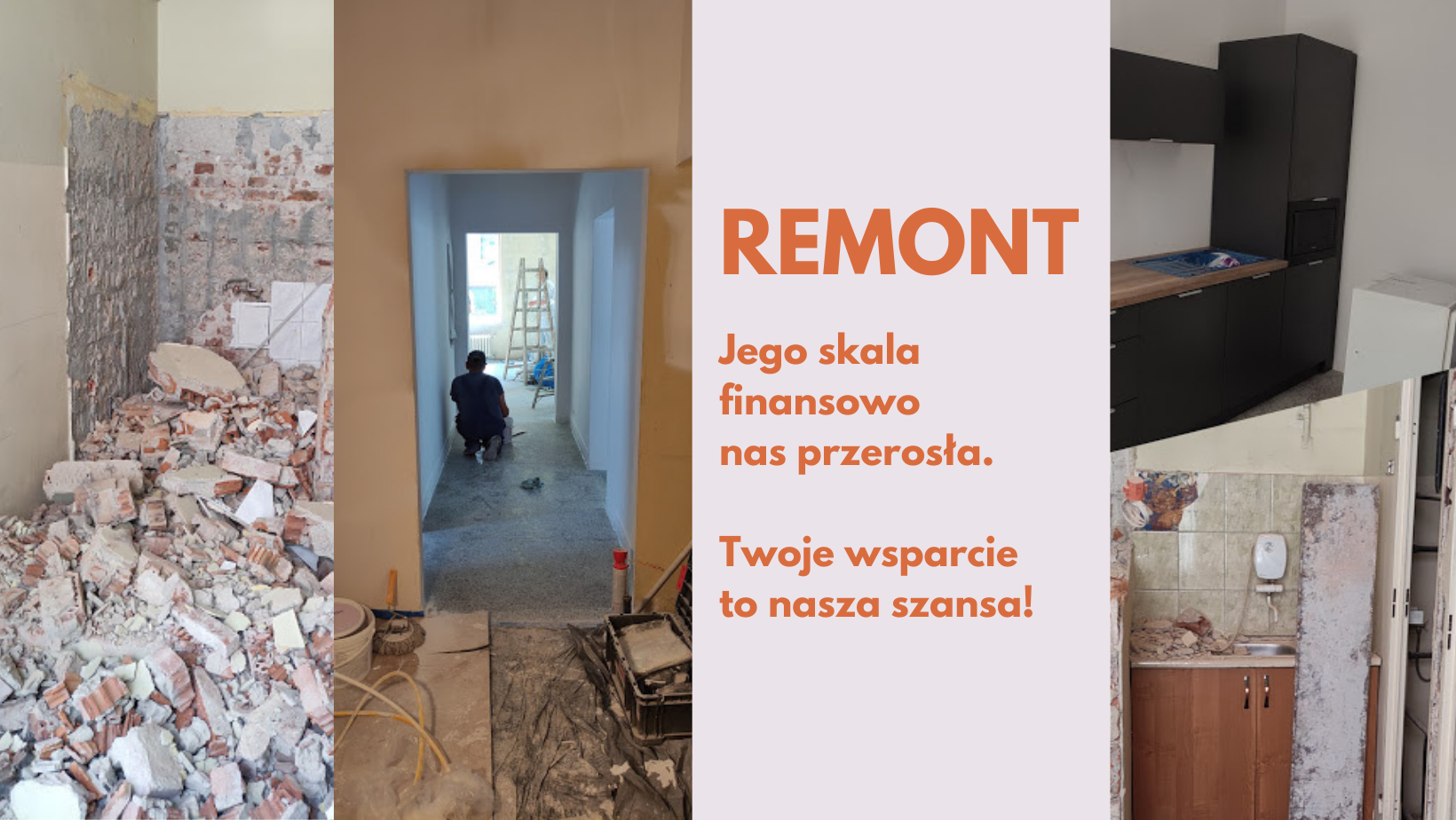 Wesprzyj nas! Twoje wsparcie to nasza szansa!