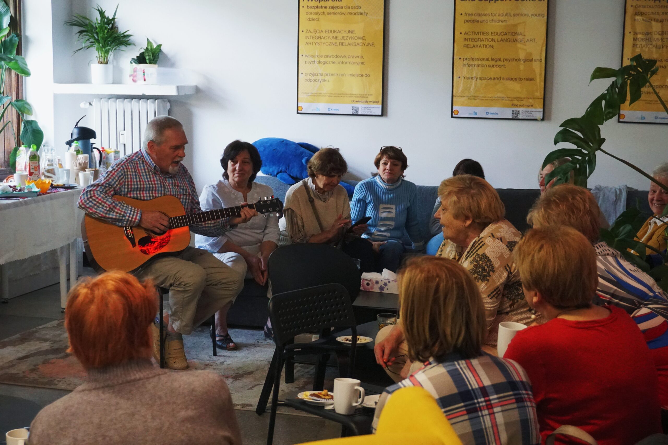 Harmonogram (13.05-19.05.2024) zajęć na os. Górali 24 w Krakowie.