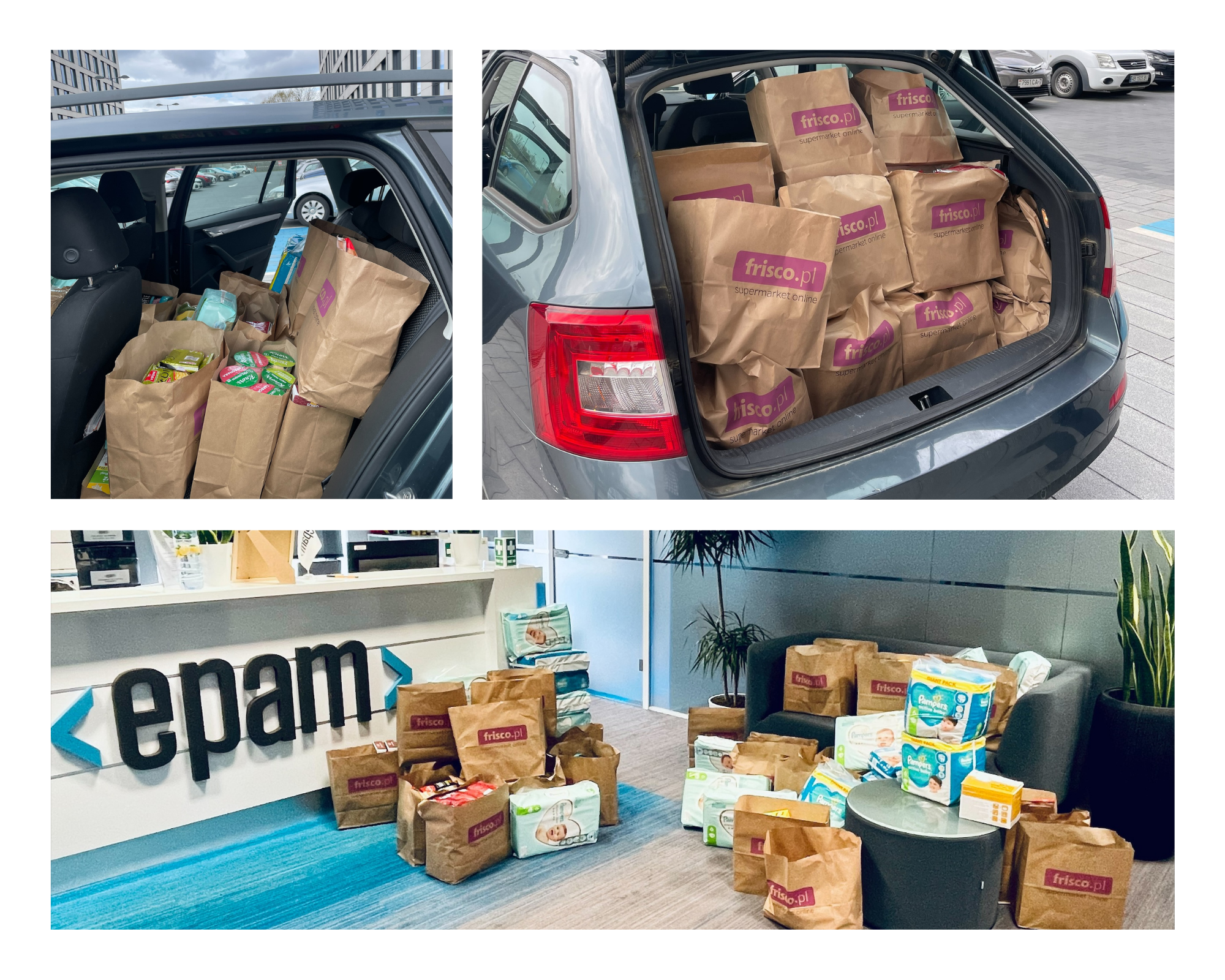Podziękowania dla firmy Epam Poland za zakupy do naszego magazynu!