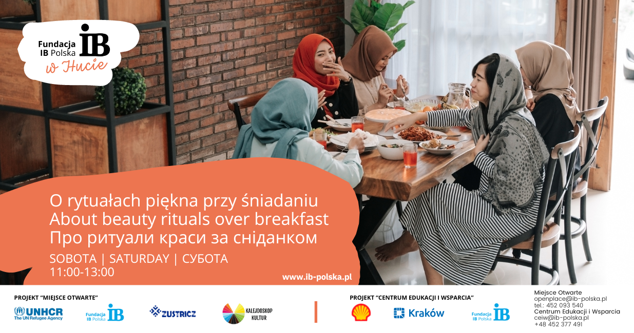 O rytuałach piękna przy śniadaniu – spotkanie dla kobiet