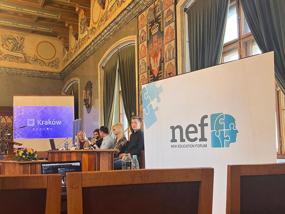 Nasze przedstawicielki na New Education Forum Kraków
