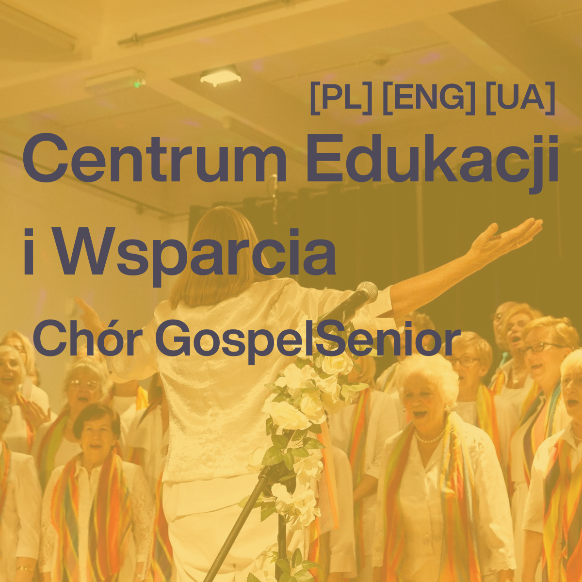 Chór Gospel Senior w Centrum Edukacji i Wsparcia! | Concert of the Gospel Senior Choir | Концерт хору „Gospel Senior Choir”