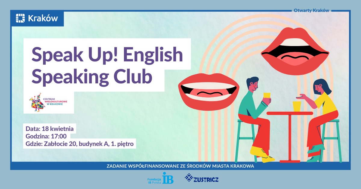 Zapraszamy na English Speaking Club!