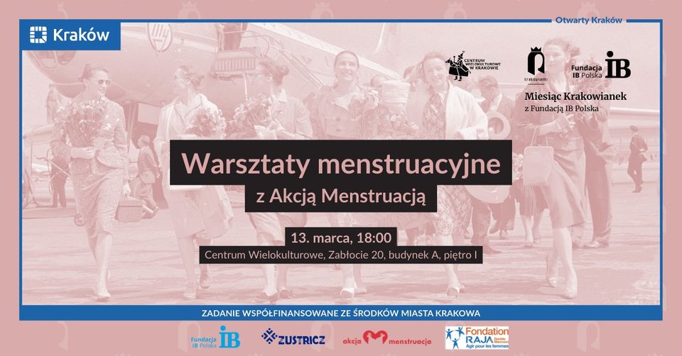 Warsztaty menstruacyjne z Akcją Menstruacją