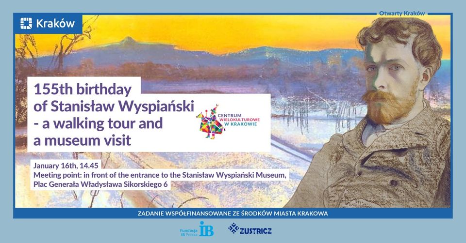 155th birthday of Stanisław Wyspiański – a walking tour and a museum visit