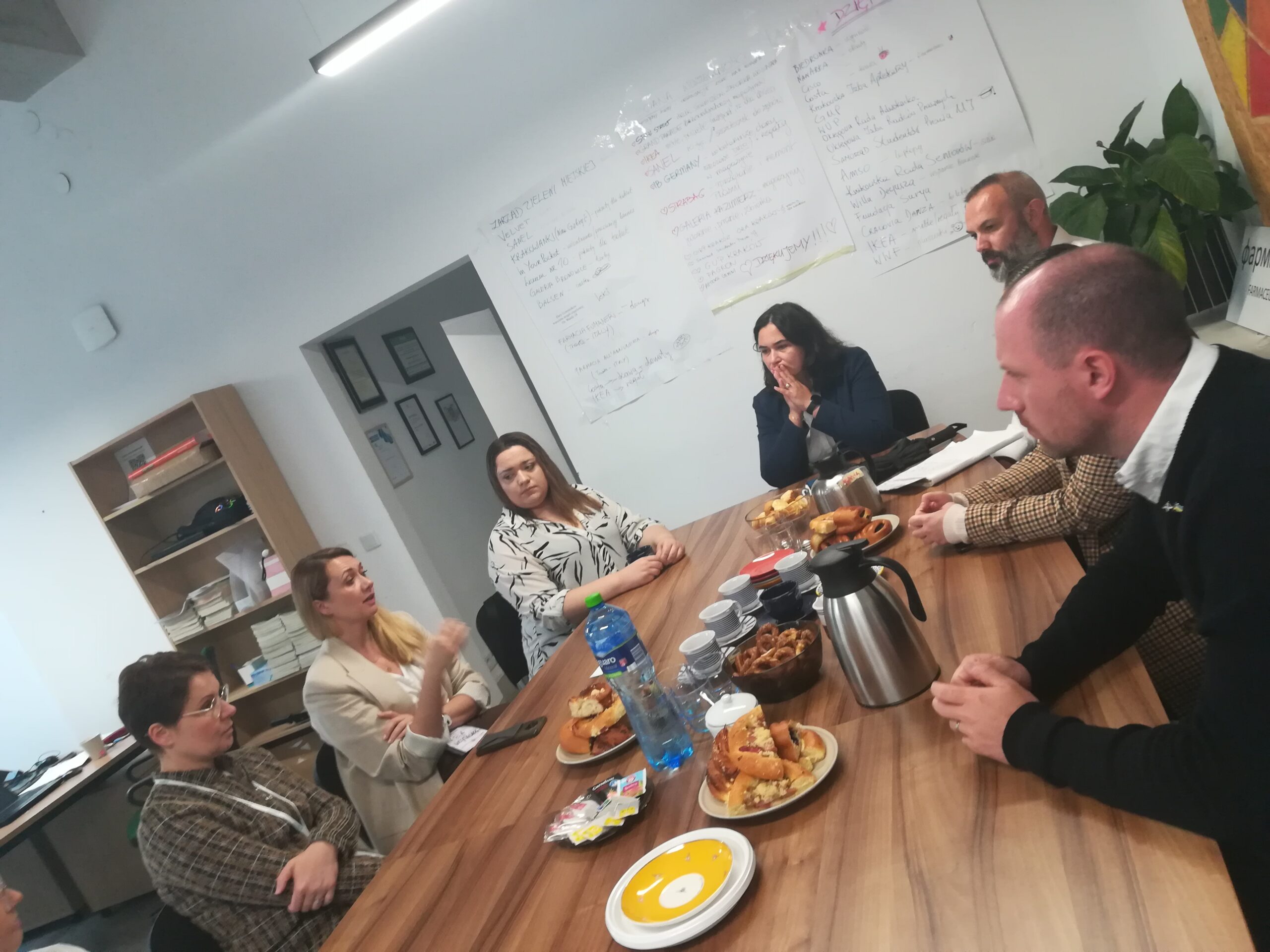 Dziś wizyta szkockiej delegacji w naszej fundacji