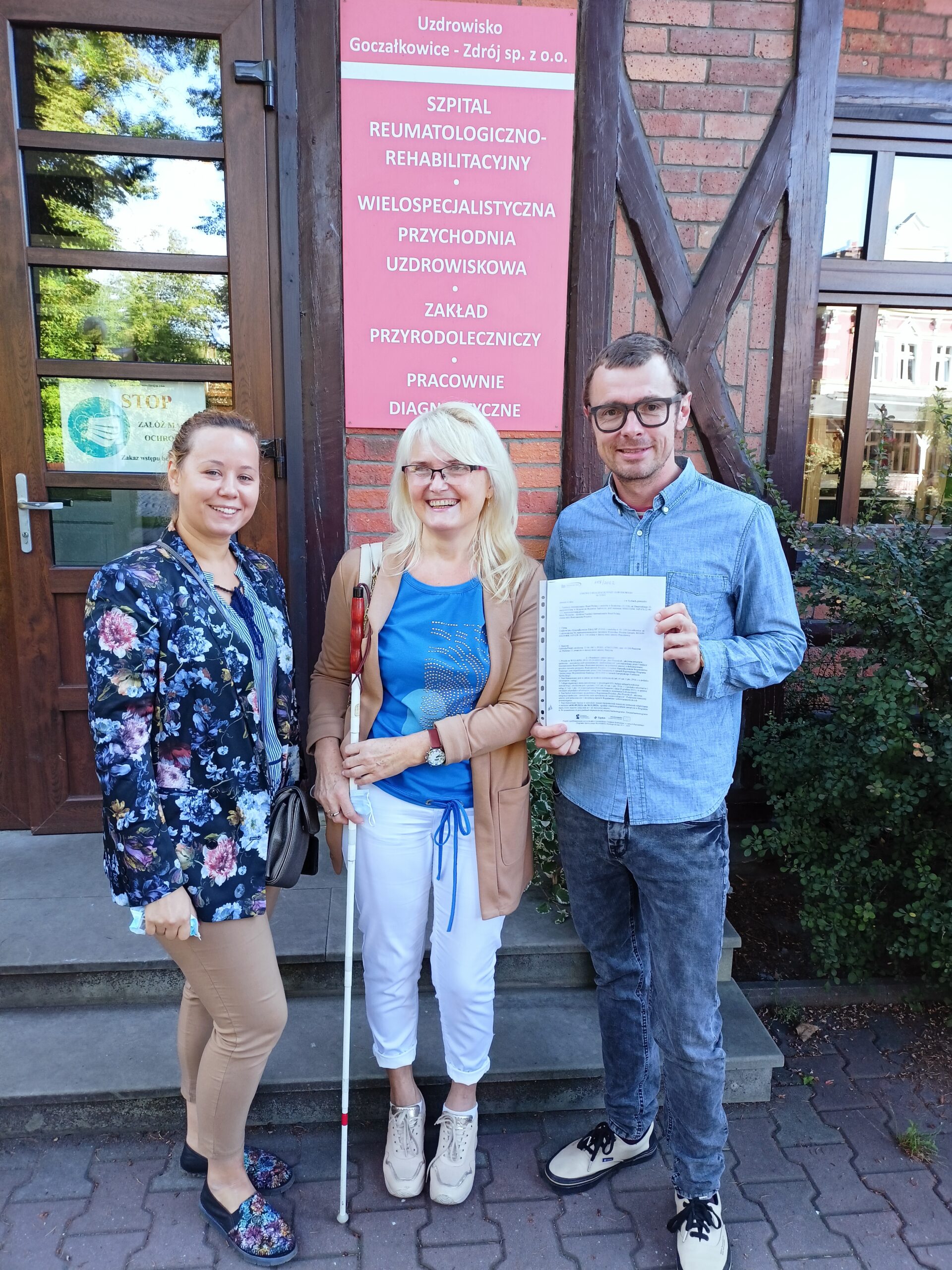 Staż uczestniczki projektu „Bez przeszkód” w uzdrowisku Goczałkowice!