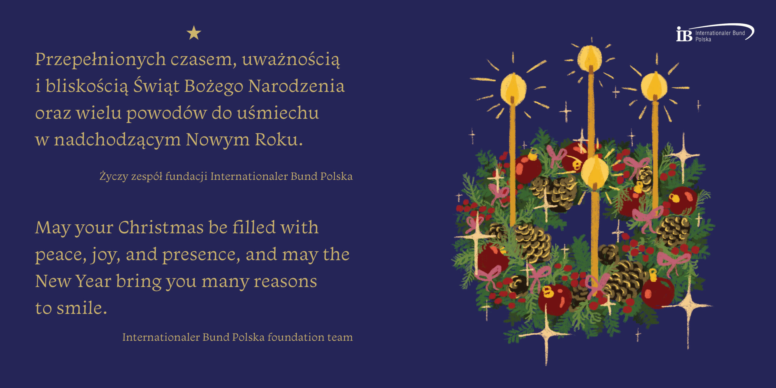 Świąteczne życzenia od naszego zespołu