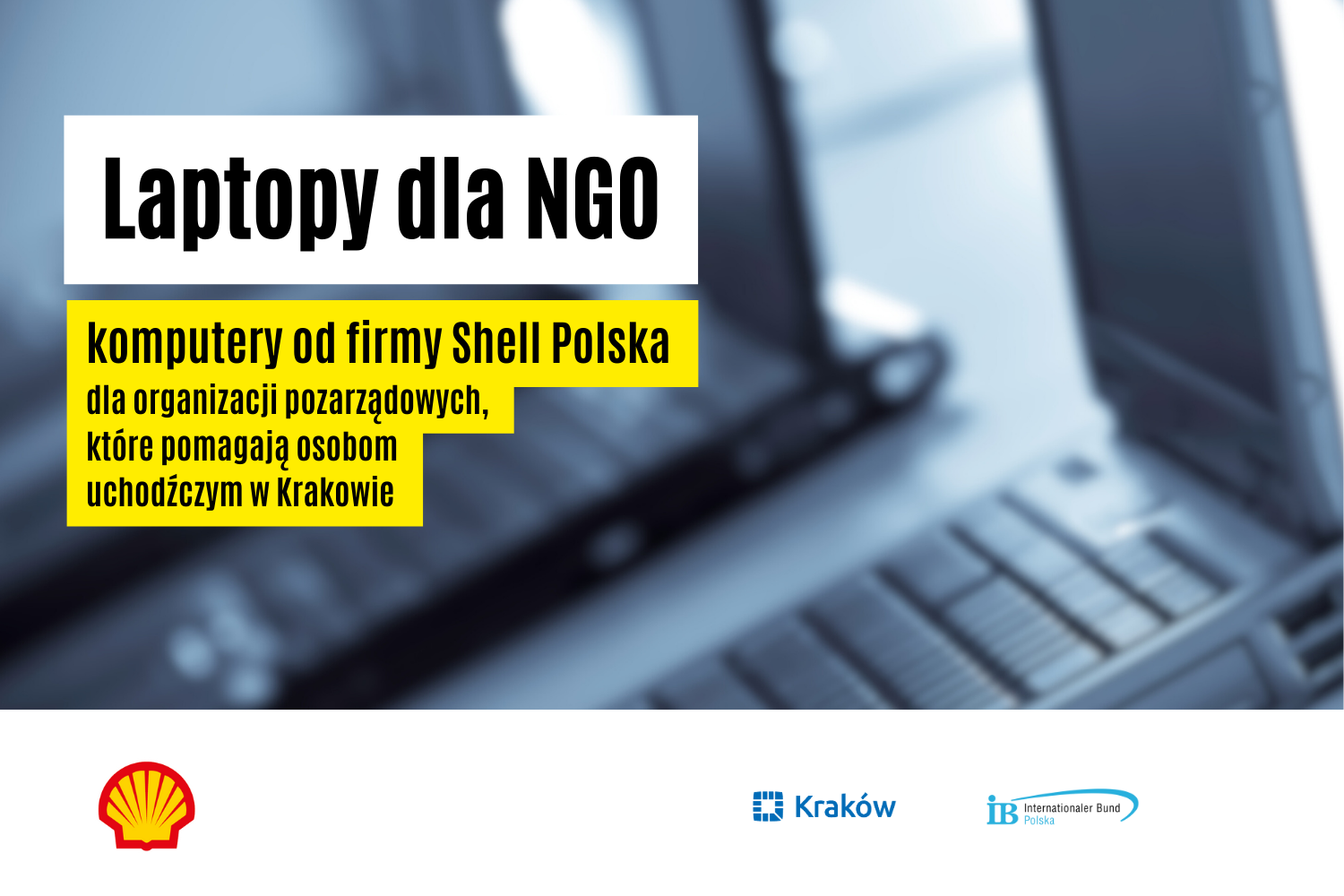 Laptopy dla NGO pomagających Ukrainie!