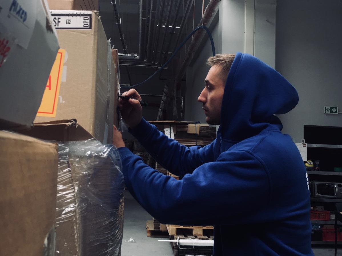 Zamknięcie magazynu miejskiego na Bartników