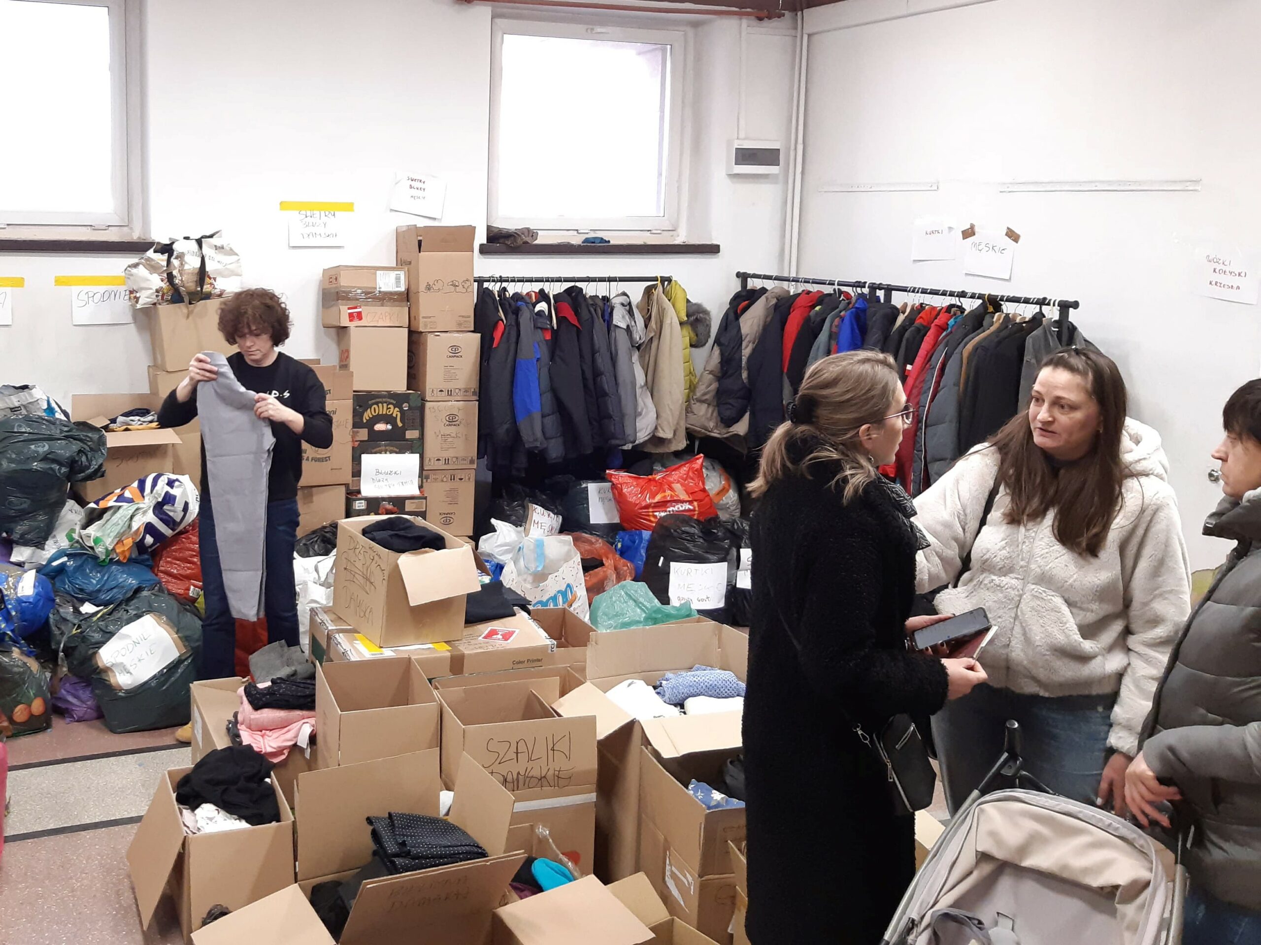 Zbiórka darów w Tychach