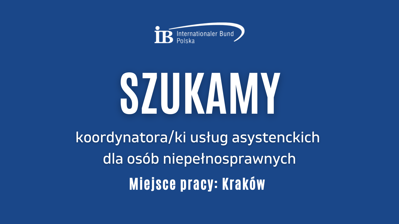 Szukamy koordynatora/ki usług asystenckich (Kraków i Tychy)