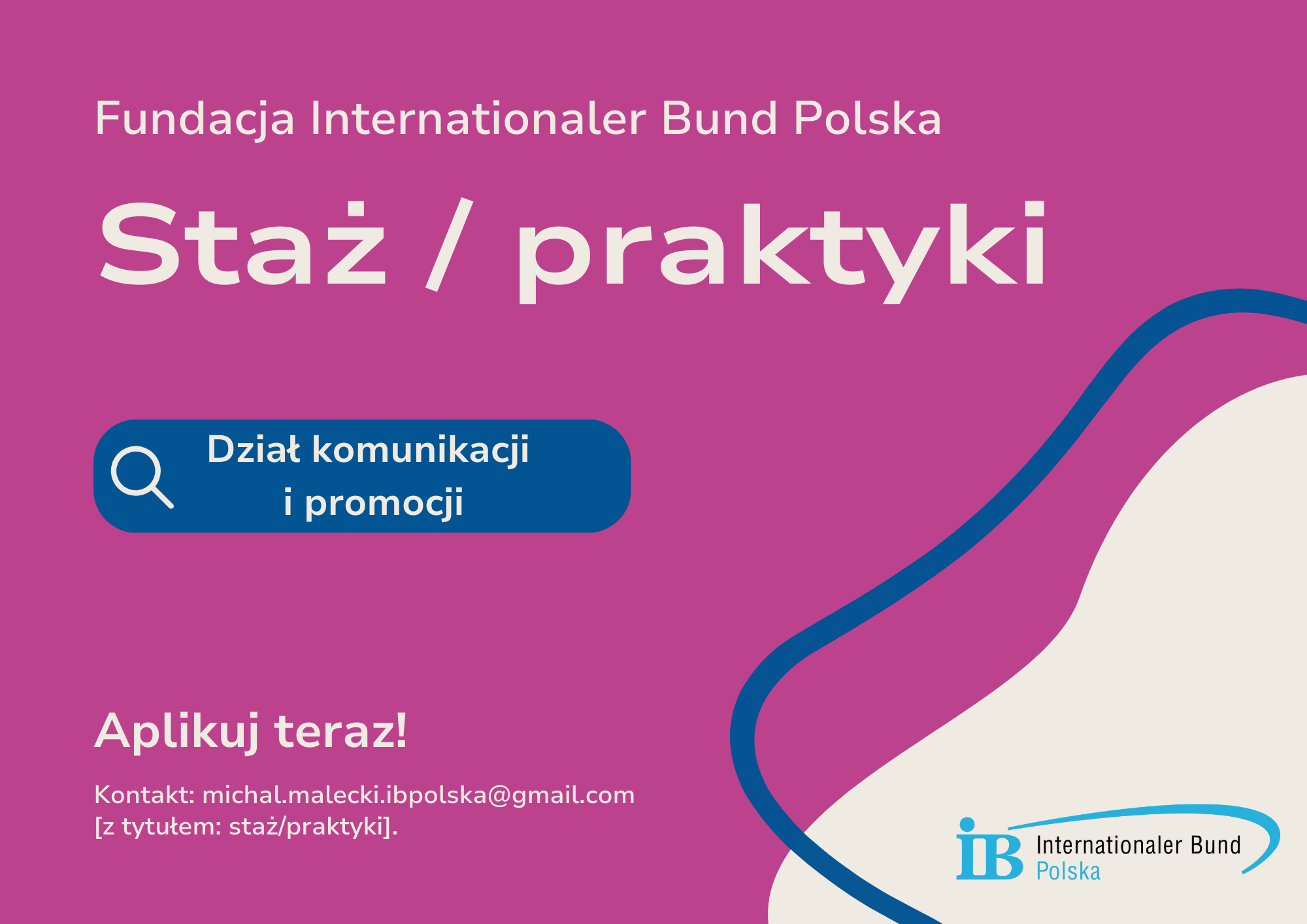 Zrób u nas praktyki!