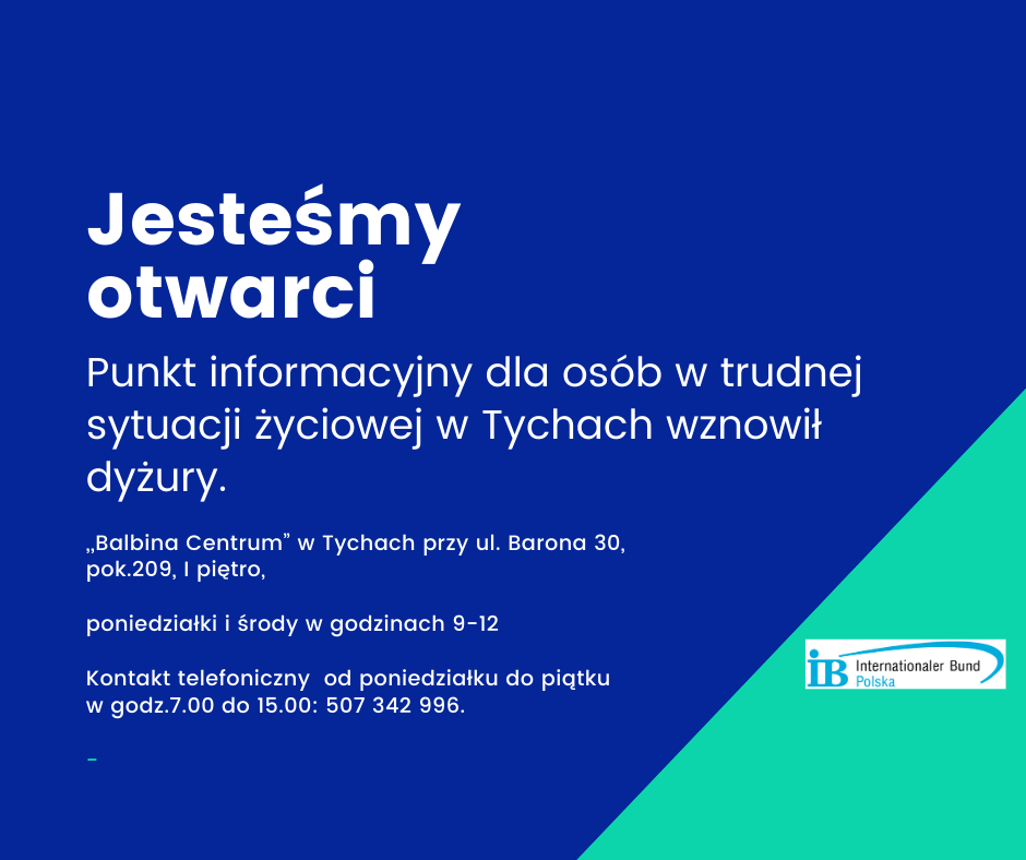 Wznowienie dyżurów w Punkcie Informacyjnym