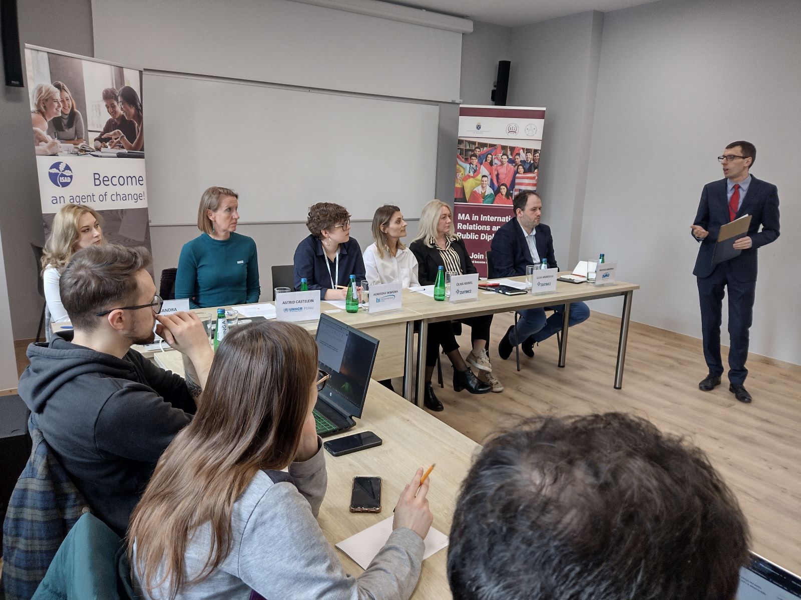 Nasza koordynatorka na spotkaniu o współpracy NGOs i IGOs na rzecz uciekających przed wojną!