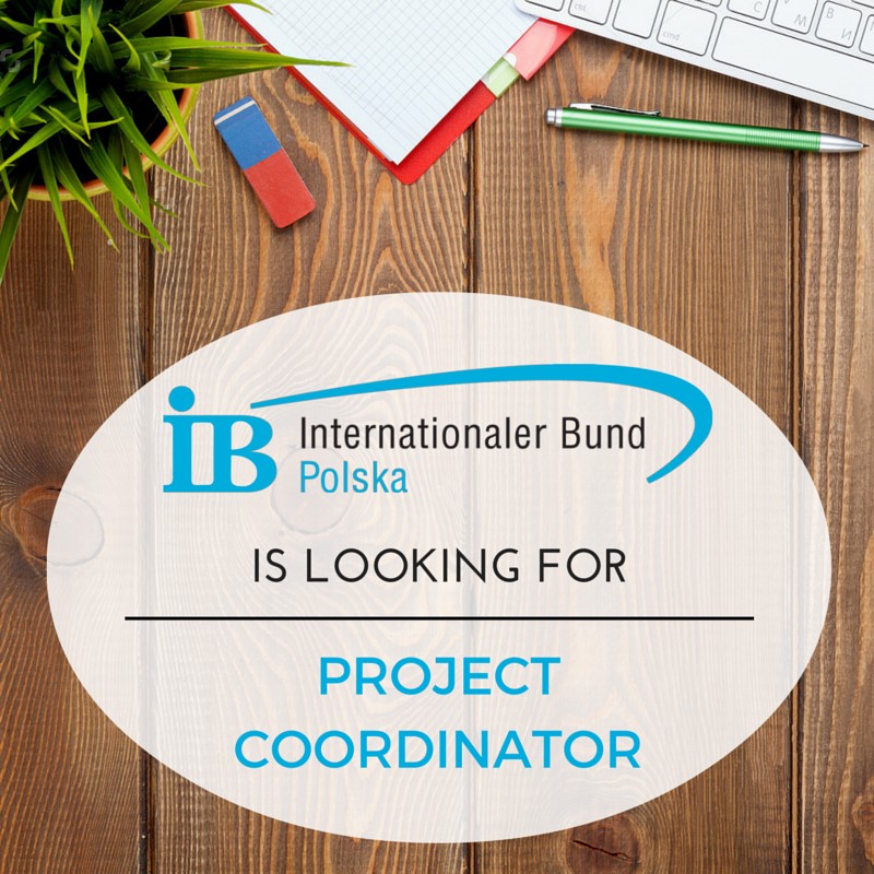 Fundacja Internationaler Bund Polska szuka koordynatora/ki projektów