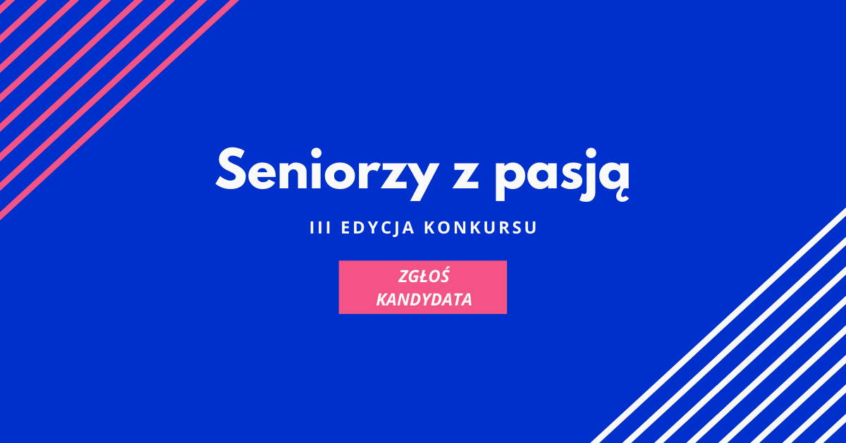 Konkurs Seniorzy z pasją