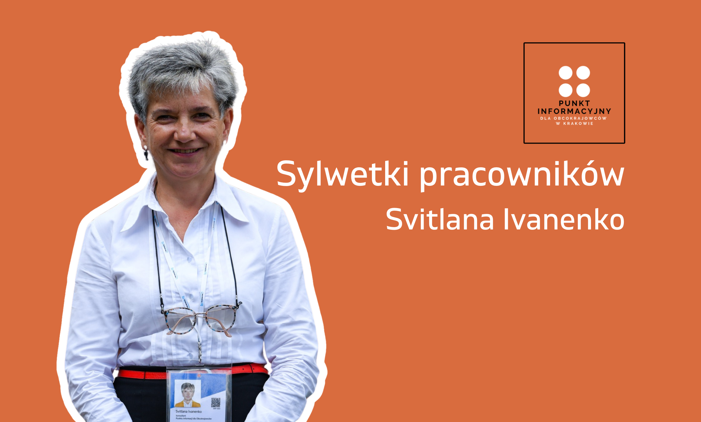 Sylwetki pracowników PIO – Svitlana Ivanenko