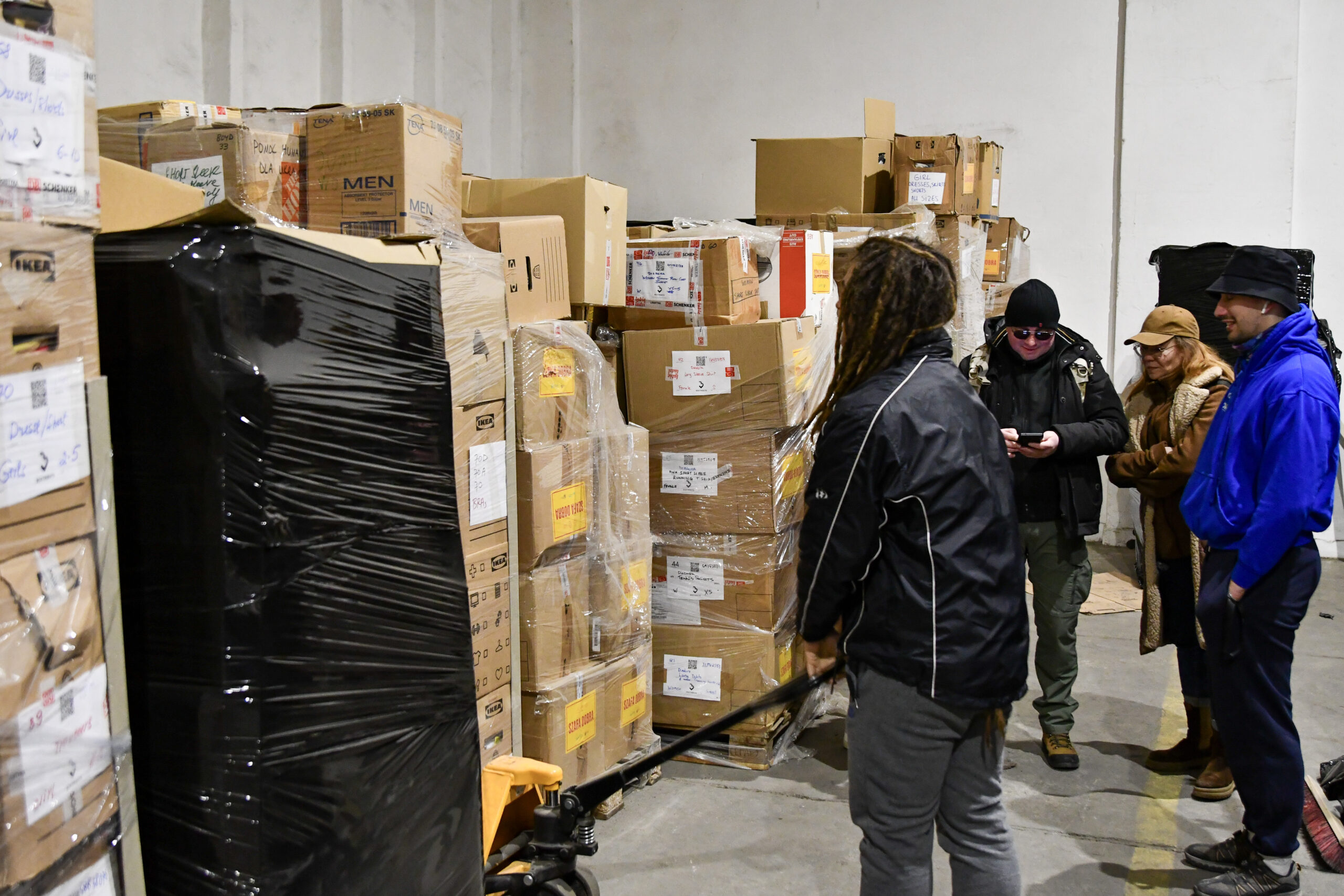 Kolejny transport odzieży z Szafy Dobra do Ukrainy!