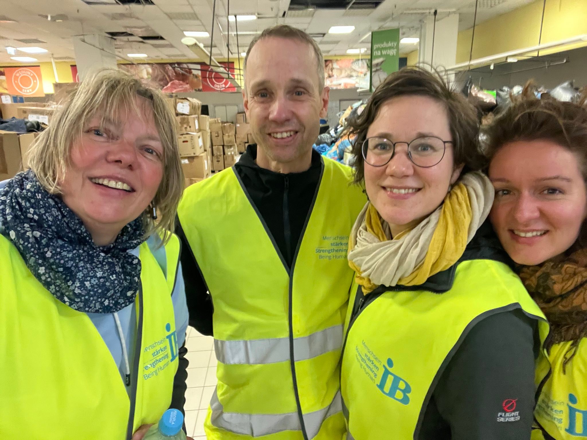 Dziękujemy wolontariuszom IB z Niemiec!