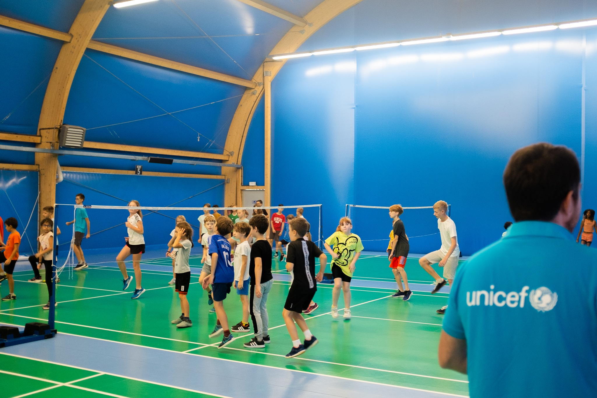 [PL/UA/ENG] Kraków Wspólnie – trwają zajęcia w Akademii Badmintona!