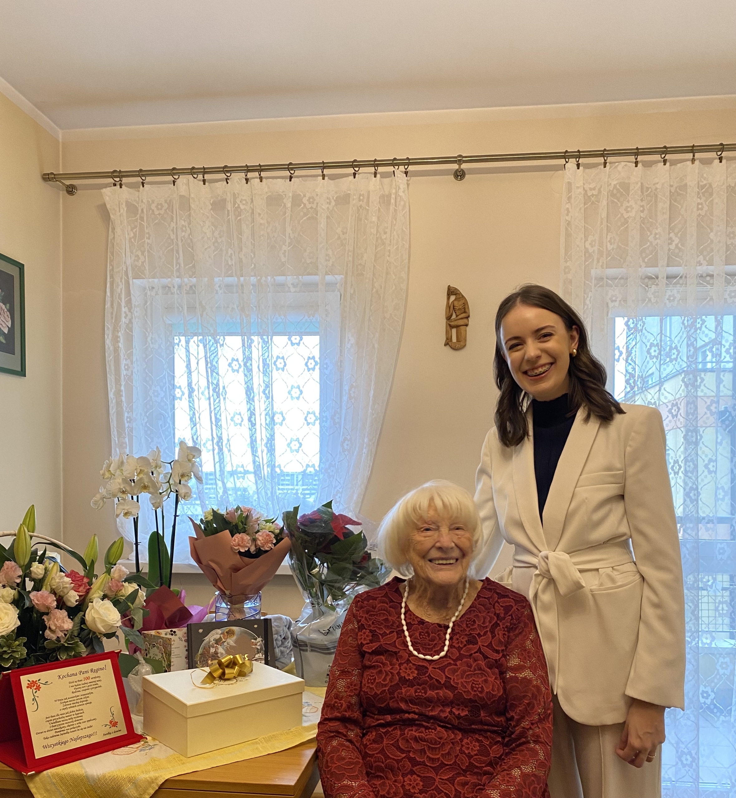 Przepiękna rocznica! Pani Regina skończyła 100lat!