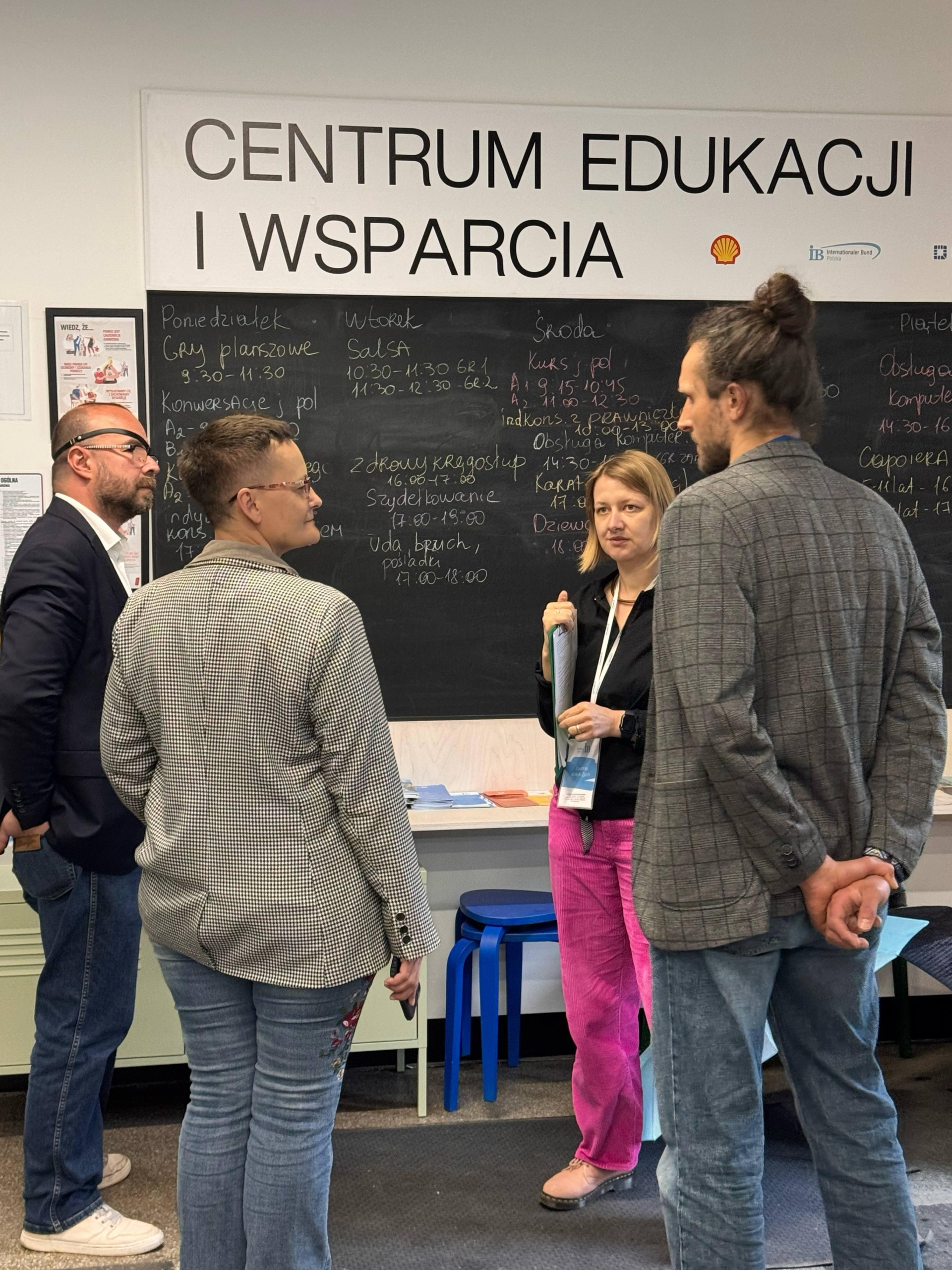 Wizyta Artura Buszka – Pełnomocnika Prezydenta Krakowa ds. NGO w naszej przestrzeni w Nowej Hucie