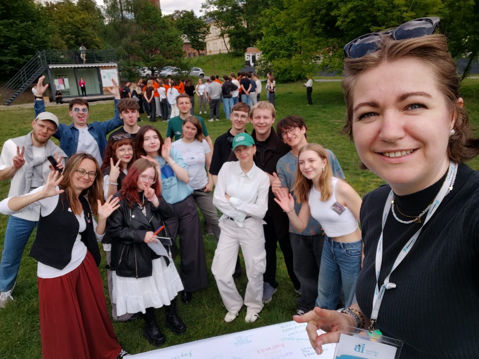 Nasze przedstawicielki na Małopolskim Festiwalu Młodzieżowym na łące na Wesołej!