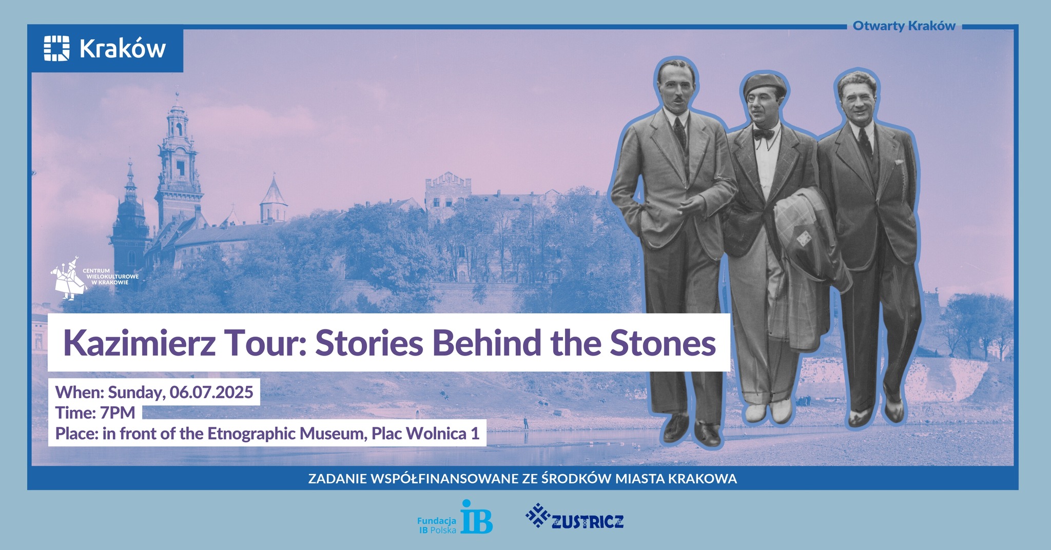 Invitation to a multicultural walk around the Kazimierz district