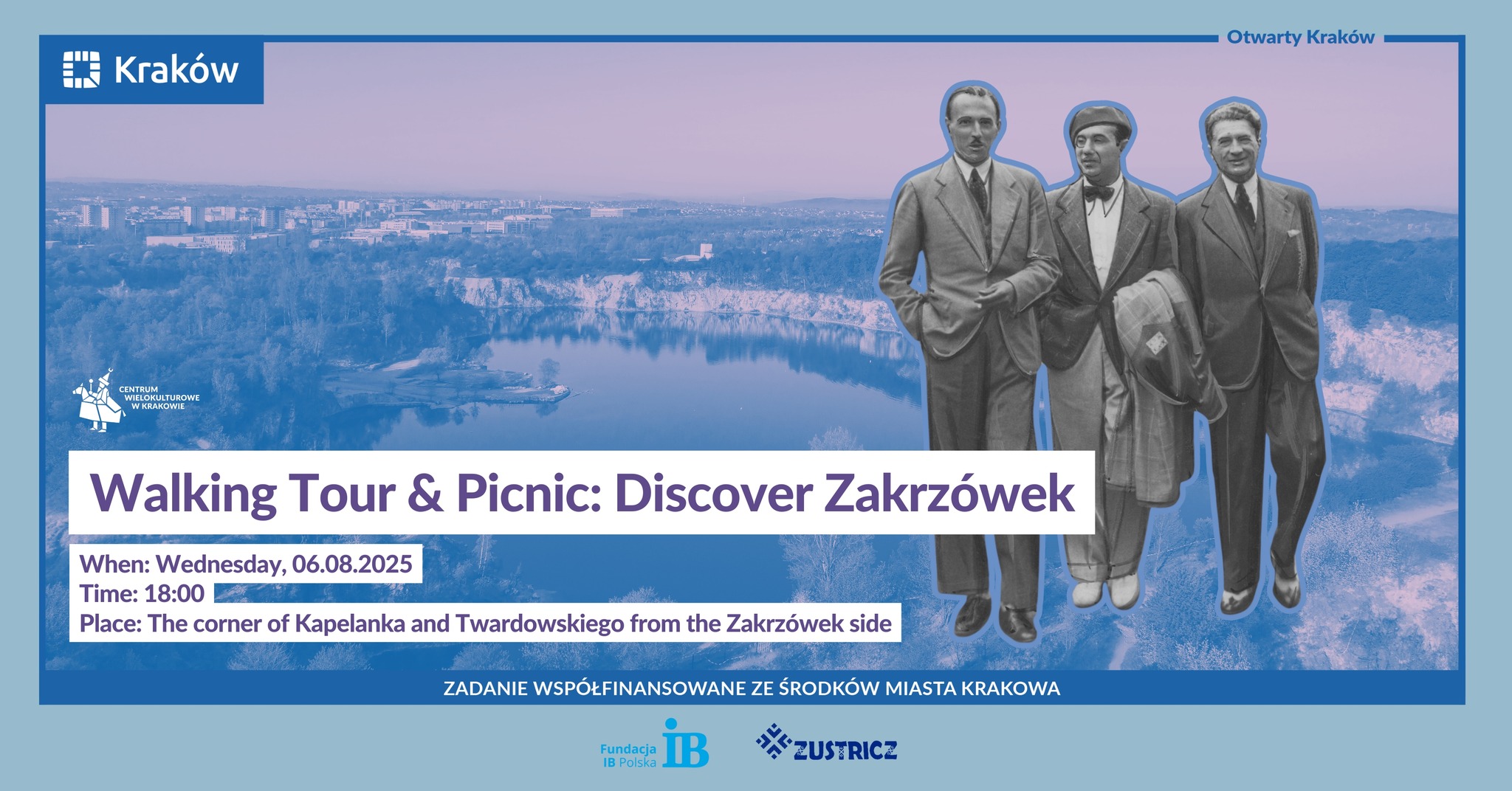 Zaproszenie na spacer po Zakrzówku