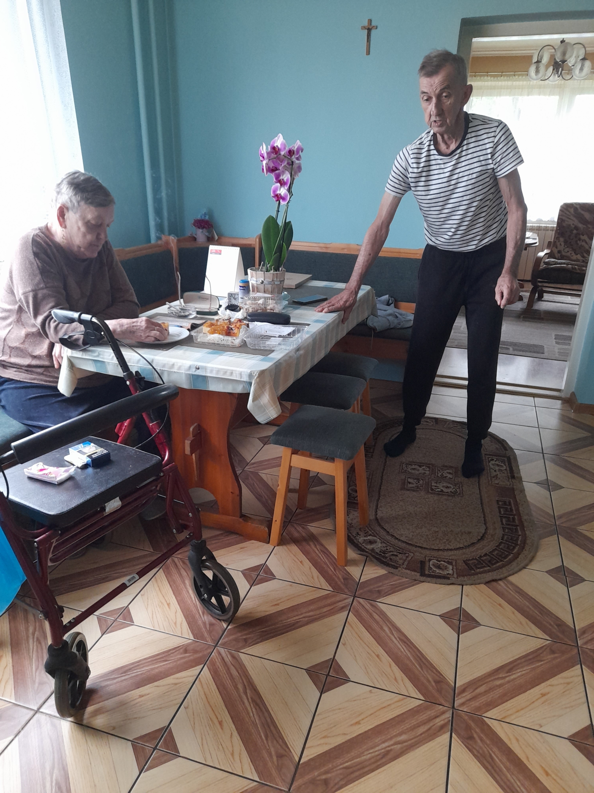 Asystentka osobista pani Barbara i jej podopieczny pan Józef