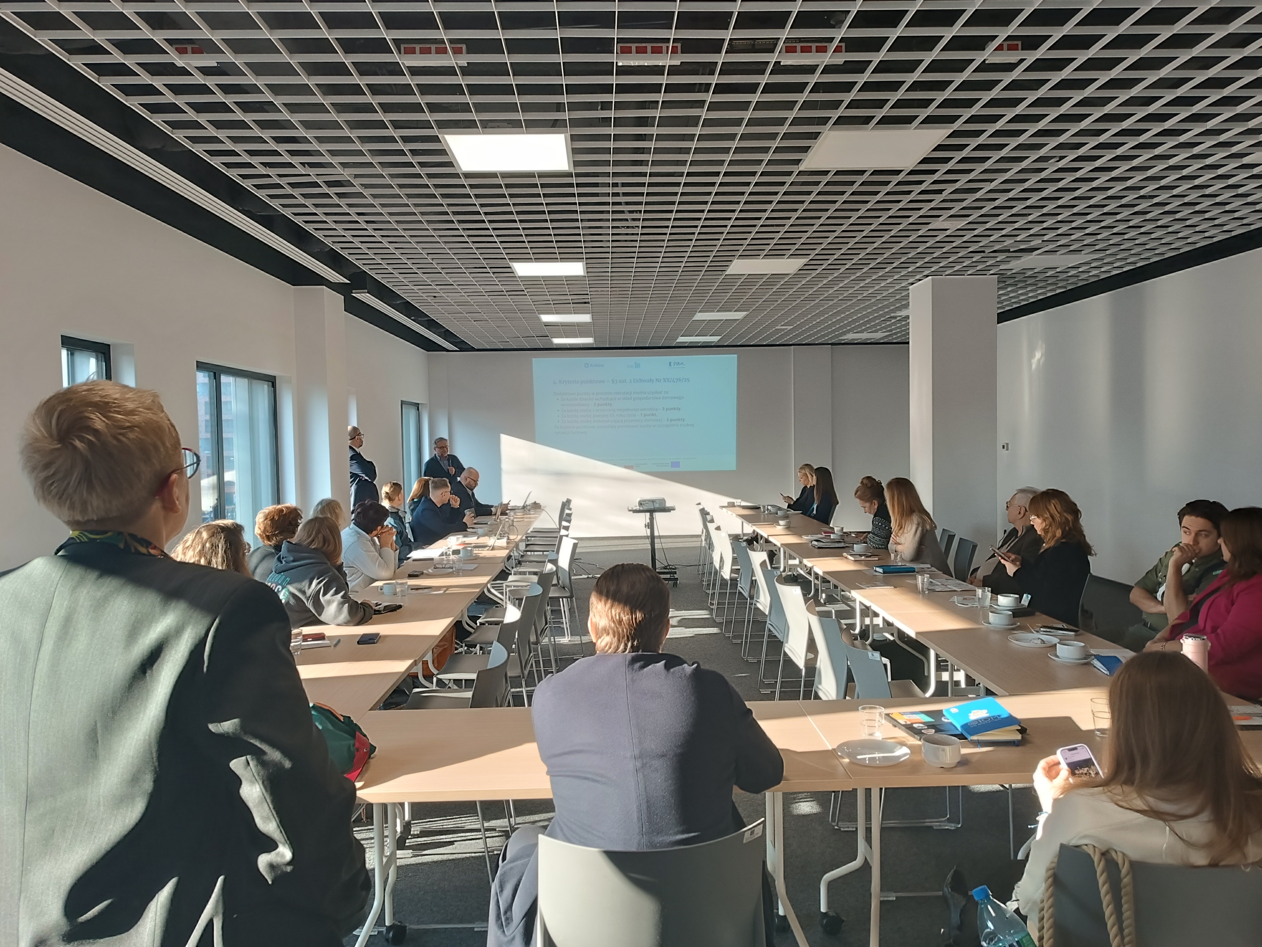 Otwarte polityki mieszkaniowe i integracyjne Miasta Krakowa były jednym z tematów spotkania Małopolskiej Grupy Roboczej 